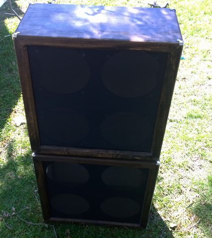 Pre Built Ready to Ship empty JESSUP 4X12 Marshall Style light brown
